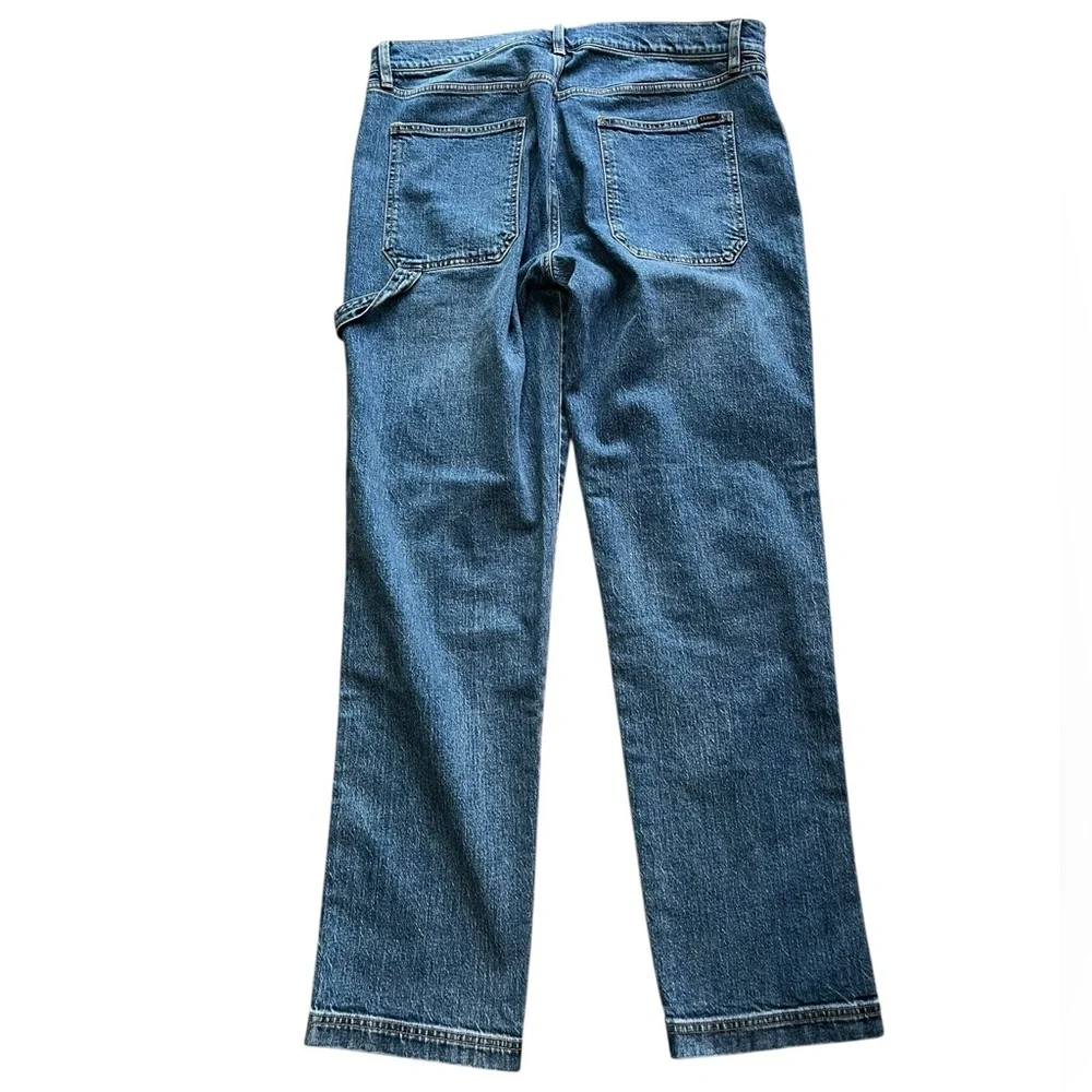L.L. Bean men’s size 34×32 Signature Relaxed Fit Denim carpenter jeans